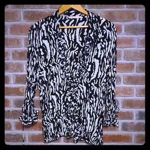 Animal Print Blouse